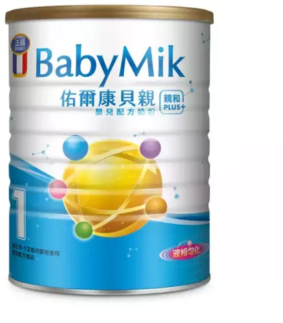 BabyMik 嬰兒配方奶粉，0-12個月寶寶適用，液相勻化，優質奶源, 850g, 6個, 原味