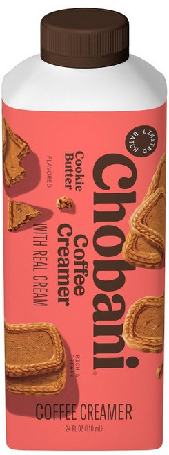 초바니 쿠키 버터 커피 크리머 - 710밀리리터 Chobani Cookie Butter Coffee Creamer - 24 fl oz, 1개