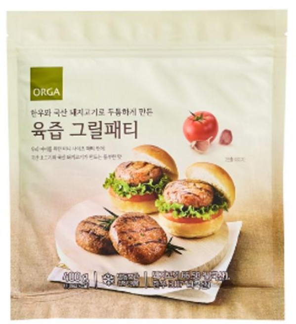 풀무원 한우와 국산 돼지고기로 만든 그릴패티 400g 1개