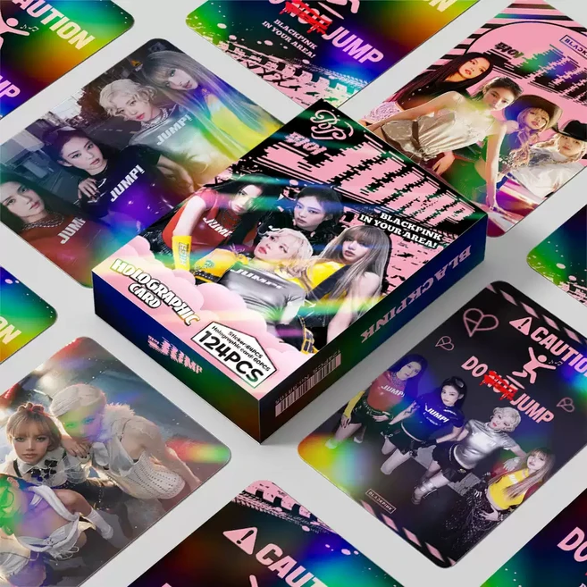 2026NEW Black pink 블랙핑크 포토카드60장+스티커64장 옵션6종류, 블랙핑크124옵션1