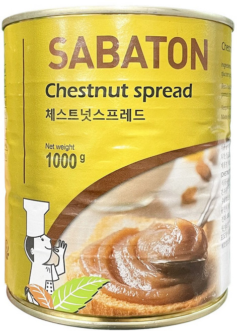 [주문제품]2239. 밤(체스트넛)스프레드-선인1kg, 1개, 1kg