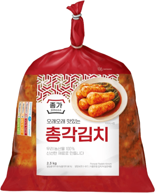 종가 오래오래 맛있는 총각김치 2.3kg, 1개