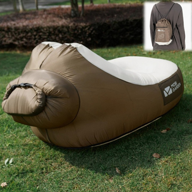 캠핑 빈백 차박 에어소파 초경량 휴대용 트레킹 빈백, 1개