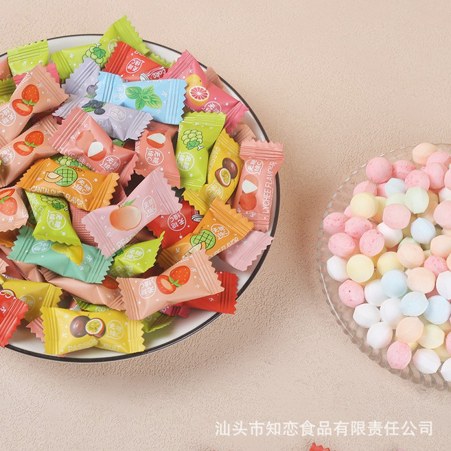 비타민C 사탕 중국캔디 구취제거 민트, 약 1000g 혼합맛