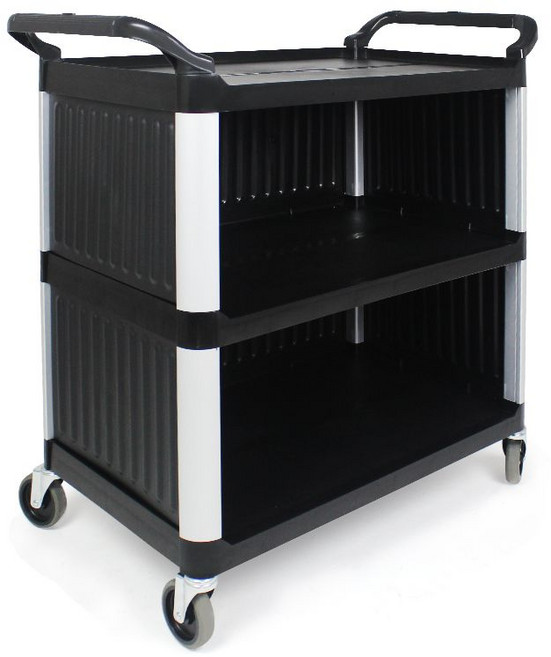 업소용 식당 뷔페 쓰리게통 다기능 플라스틱 다이닝 호텔, 공식 표준, 매우 두꺼운 회색 3면 폐쇄 3 층 큰, 1개