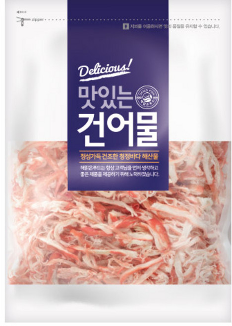 해맑은푸드 홍진미 오징어채, 500g, 1개