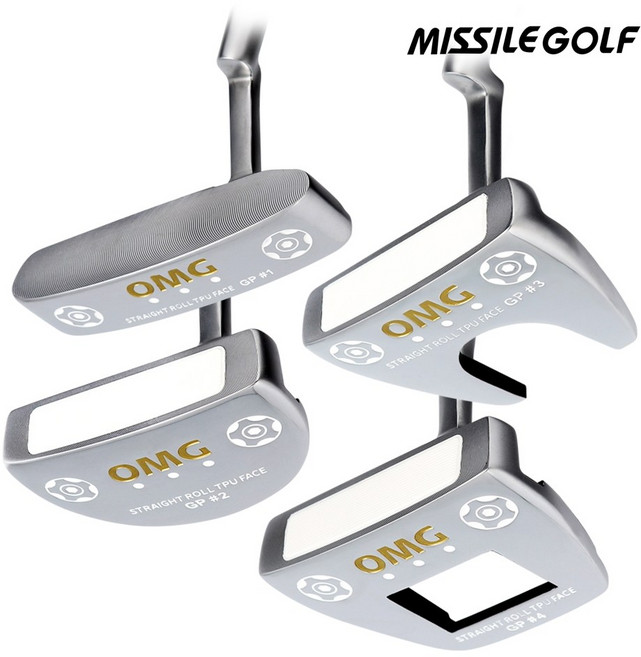 [8/7 예약발송] 미사일골프 OMG 오엠지 GP시리즈 퍼터(일자반달)_GC, 3번_34인치, 1개