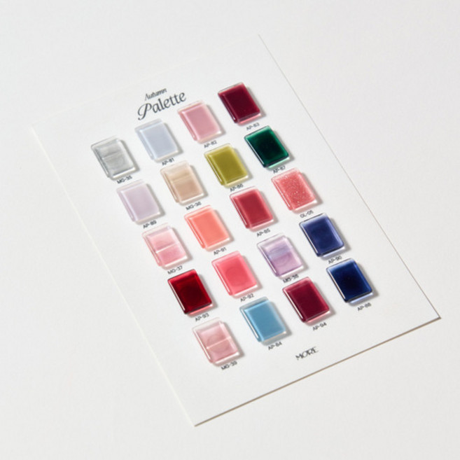 모어젤 어텀팔레트 글리터 시럽 자석젤 가을네일+파츠 30알, AP-84, 1개