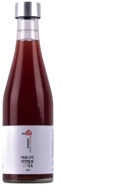 아로니아자연발효 500ml 1병+알뜰마개+쇼핑백, 1개