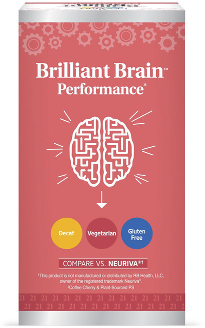 21St Century Brilliant Brain Performance膠囊, 1個, 30顆