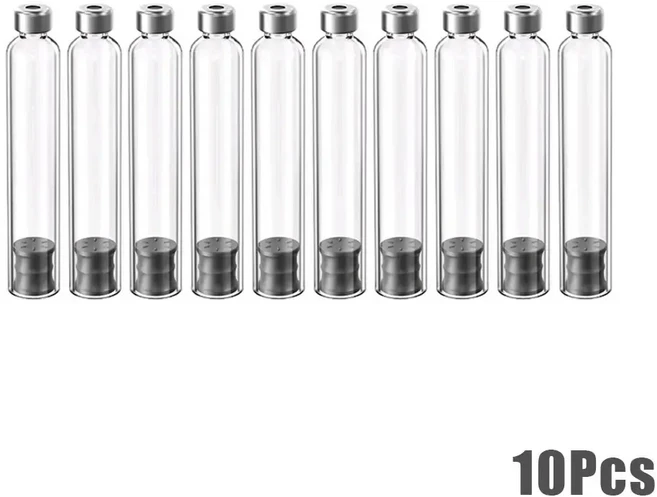 10/20/30/40/50개 3ml 멸균 포장 인슐린 카트리지 카세트 병 일회용 주사 펜 슬리브, 05 10pcs