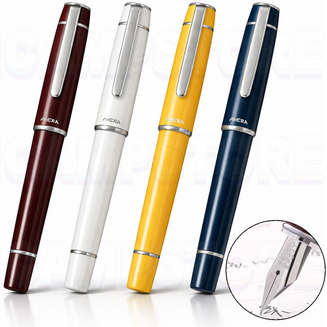 파이롯트 만년필 뉴프레라, 레드 브라운, F