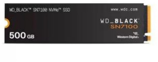 Western Digital WD BLACK SN7100 M.2 NVMe (500GB) SSD, WDS500G4X0E, 500GB