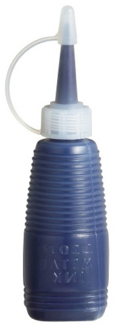 루미오라 넘버링 메탈잉크 청색 28g 일러스트 그래픽 패브릭 기념일