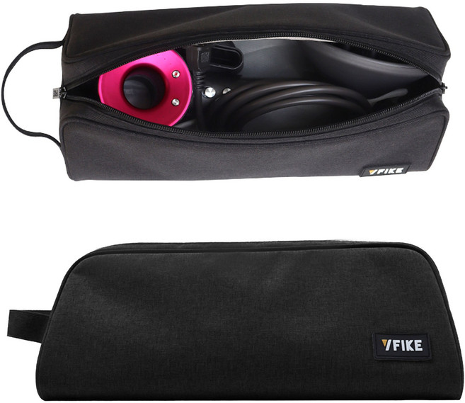 쿠넬 휴대용 드라이기 파우치, 블랙, 1개