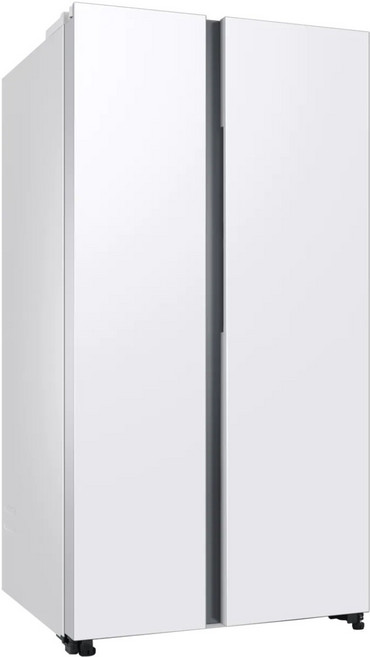 삼성 양문형냉장고 2도어 메탈 스노우 화이트 852L RS84DG5002WW