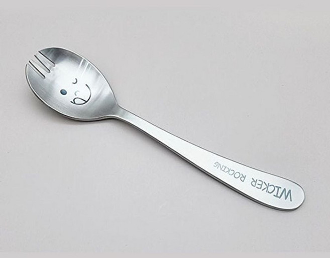 윙커 포크 숟가락 수저포크 도시락 스푼 스텐 15.7cmkkr8+6PXr