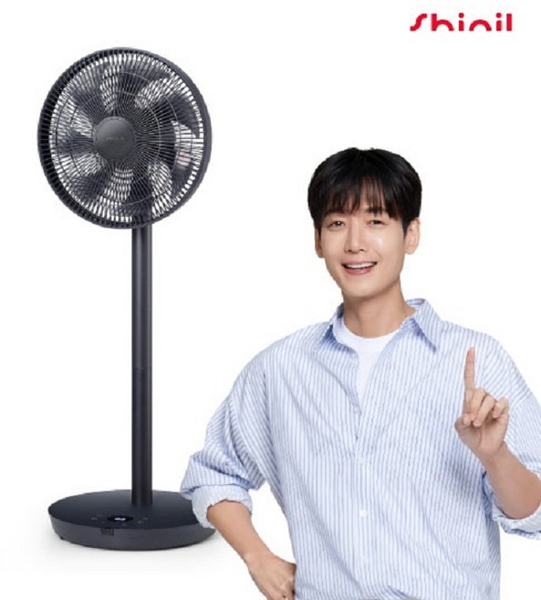 신일 선풍기 저소음 12인치 BLDC DC팬, 네이비색SIF-SJ12HHSP