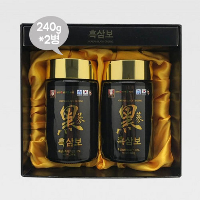 동진제약 흑삼보 흑삼농축액 10프로 함유 240g x 2병, 1개, 상세페이지 참조, 480g