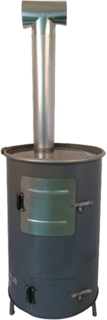 드럼통난로 드럼난로 소각통 소각로 쓰레기소각통 화목난로 소각난로 금강C&C, 1개