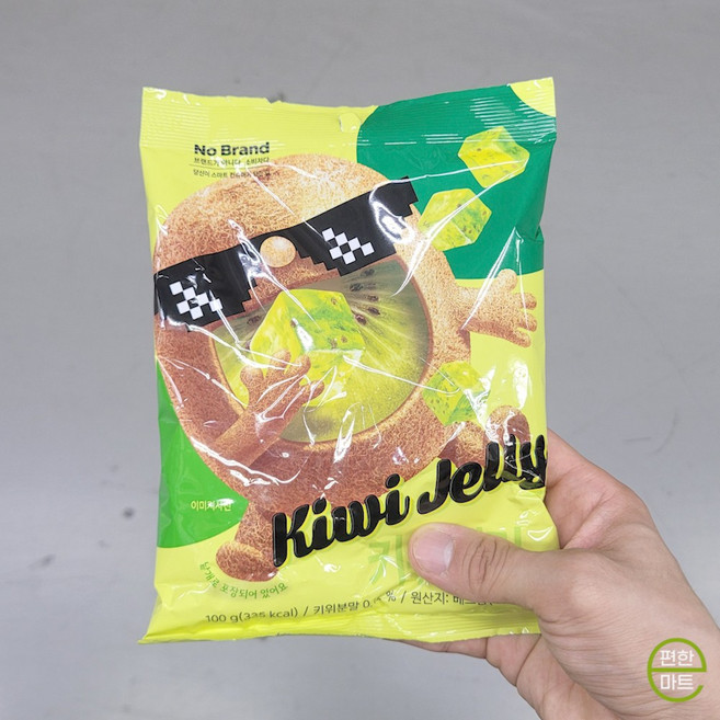 노브랜드 키위젤리, 9개, 100g