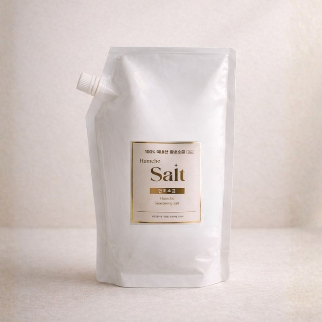 청년소금 국내산 함초소금 고기용 요리용 음식용, 1개, 1.5kg