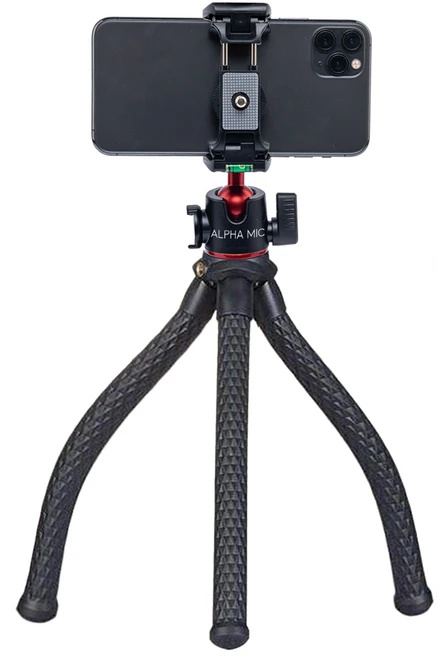 알파믹 벤디2 프리미엄 문어발 고릴라 미니 삼각대 브이로그 핸드폰 거치대, Bendi2, 1개 - 쿠팡