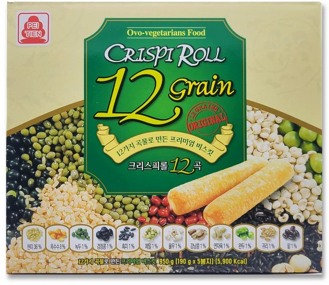 [코스트코] 크리스피 12곡 950G, 1개 - 쿠팡