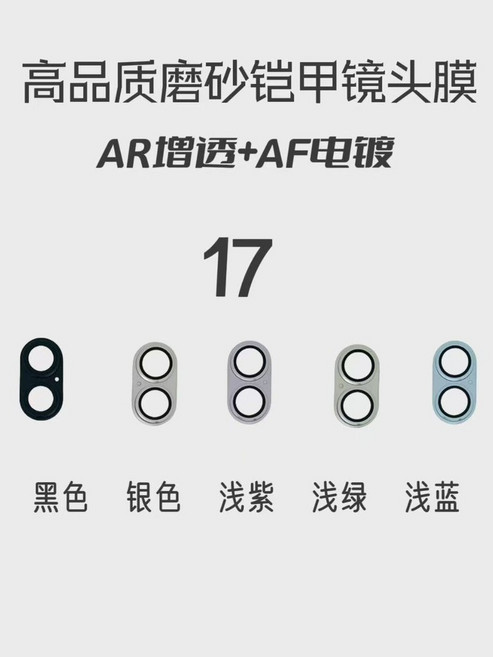 iPhone 鏡頭保護貼 金屬鏡頭圈 鷹眼, 1個, i17【淺紫】鎧甲鏡頭貼