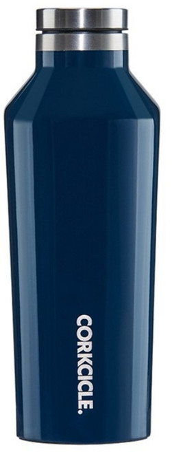 CORKCICLE. 酷仕客 三層真空易口瓶 不鏽鋼 保冷25hr/保溫12hr, 海軍藍, 270ml, 1個