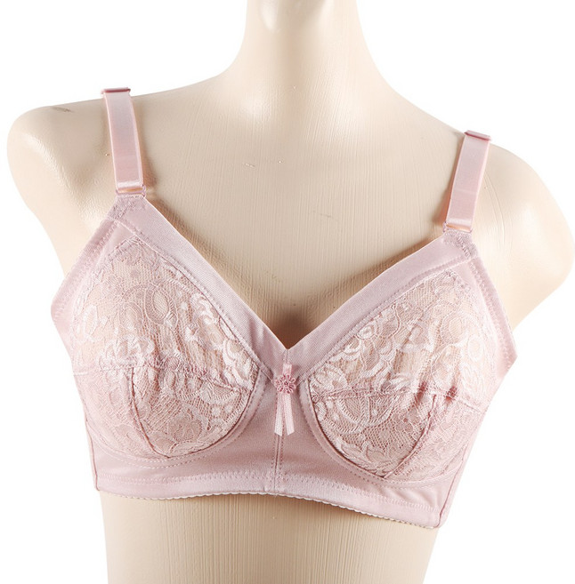 빅사이즈 노와이어 성인 여성 브라 체형보정 / B컵 C컵 D컵 E컵 F컵