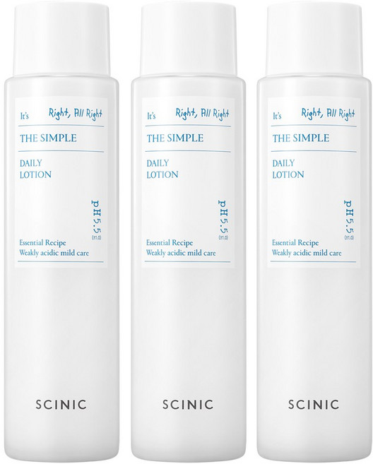 싸이닉 더심플 데일리 로션 145ml 3개