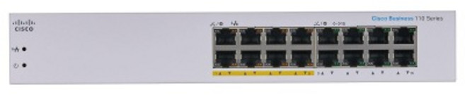 [CISCO SB] 시스코 CBS110-16PP 16포트 기가/POE 스위치