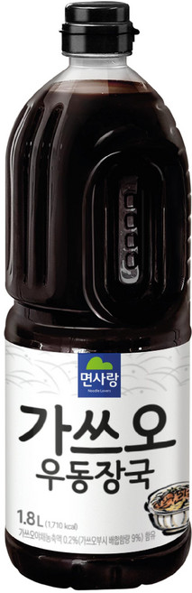 면사랑 가쓰오 우동 장국 pet1.8L, 1.8L, 6개