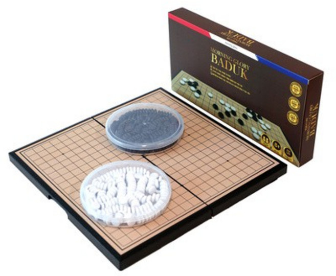 보드게임 모닝글로리 바둑 접이식 오목 바둑판 보드게임 자석 바둑판 오목 보드게임 접이식 소석 휴대용 어린이바둑 야외게임 20061, ♨†상품선택↑▩, 1개