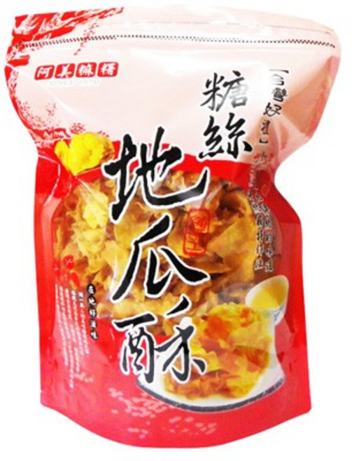 阿美麻糬地瓜酥 地瓜片 花蓮名產 花蓮小舖, 1個, 糖絲地瓜酥, 150g