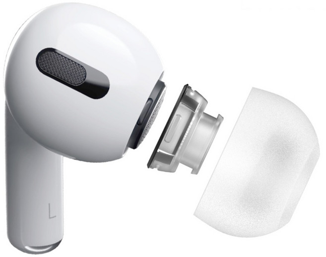 벨벳 에어팟 프로 1 2세대 이어팁 벨벳팁 APP 3쌍, (MS), 3개