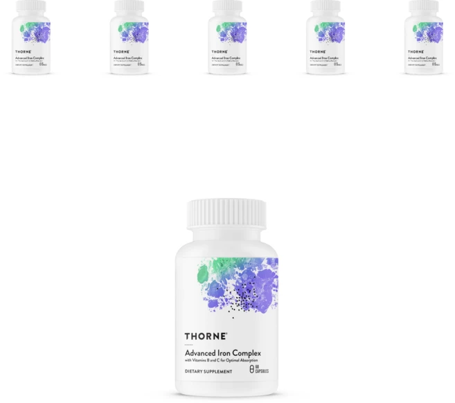 쏜리서치 페라솝 철분 코펙터 포함 캡슐, 60정, 6개 - 쿠팡