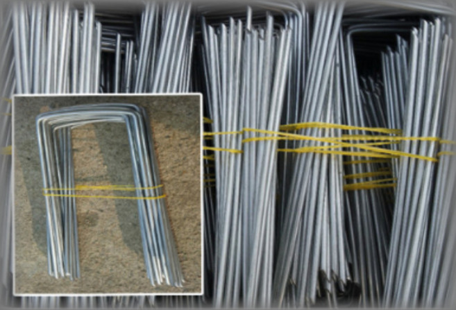 제초매트 U자형 철고정핀 18cm 20개 원예부자재, 본상품선택