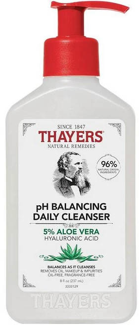 세이어스 pH 밸런싱 데일리 클렌저 알로에 함유 237ml, 세이어스 pH 밸런싱 데일리 클렌저 237ml 알로에, 1개 - 쿠팡