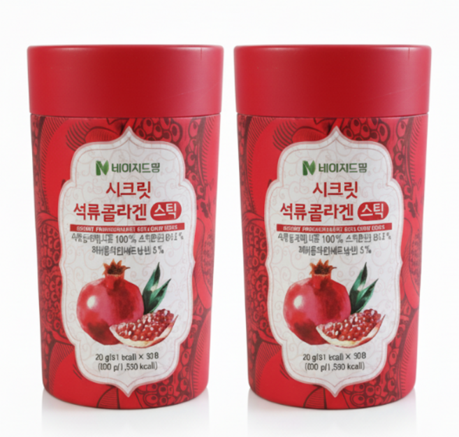 네이처드림 시크릿 석류콜라겐 젤리 스틱, 30회분, 2개