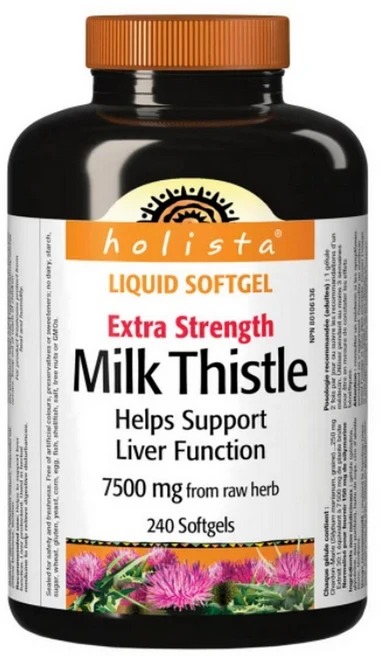 홀리스타 캐나다 밀크시슬 240정 - HOLISTA MILK THISTLE 240 CAPSULE, 1개 - 쿠팡