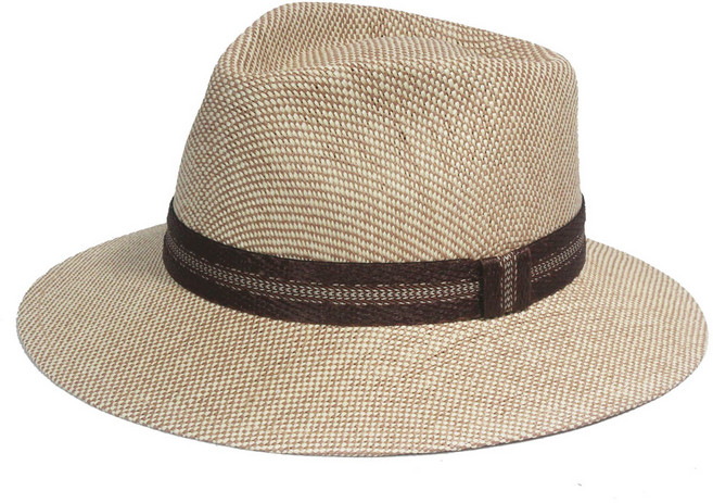 T7181 여름용 평챙 중절모 /페도라 /남자모자 /신사용 정장모/여행 골프 레져