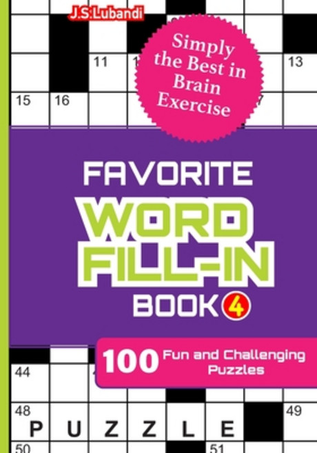 FAVORITE WORD FILL-IN Book 4 Paperback, Independently Published, English, 9798613036394