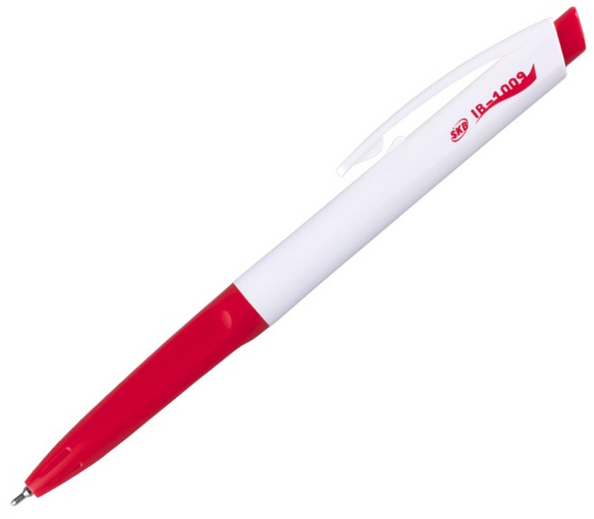 枕頭山 IB-1009 0.6 樂趣 中油筆 原子筆, 紅, 1個