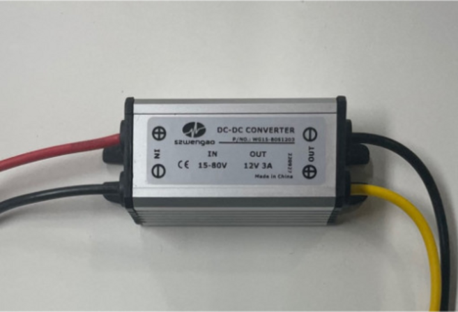 DC DC 컨버터 input 15V~80V 스텝다운 Output 12V 3A, 1개
