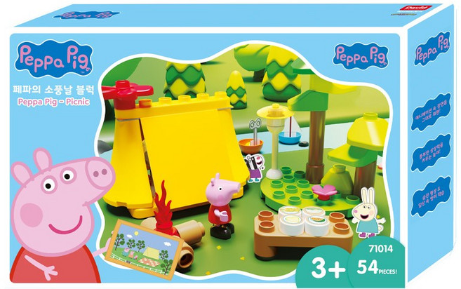 (무배)페파피그 페파의 소풍날 블럭, 1개