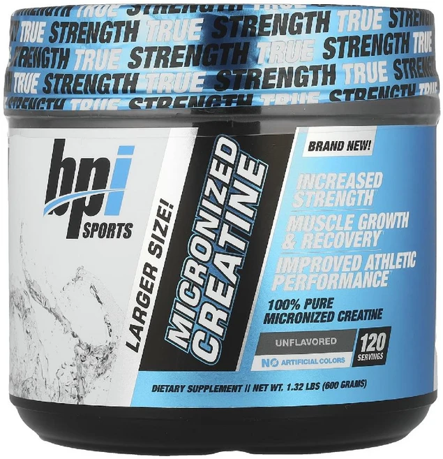 BPI스포츠 크레아틴 Micronized Creatine 리미티드 에디션 무맛 600g, 1개 - 쿠팡