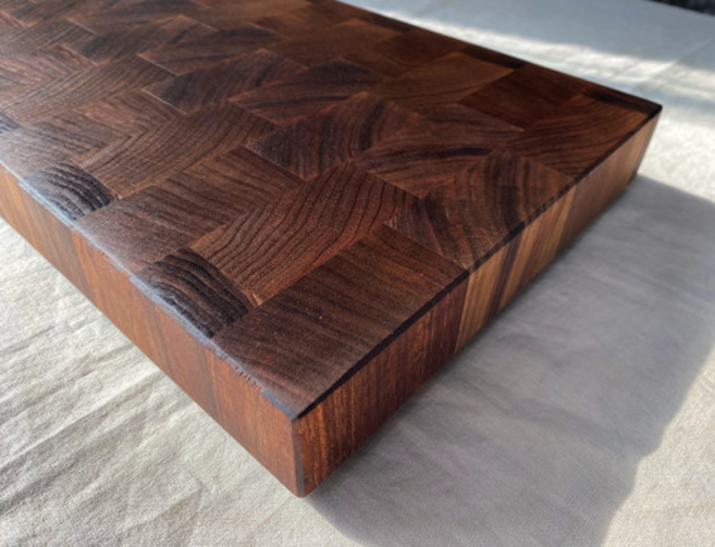 오브우드 블랙우드 특대 명품 엔드그레인 옥주부 박나래 마카롱여사 영업용 비싼 도마, XXXL) 600 x 320 x 40