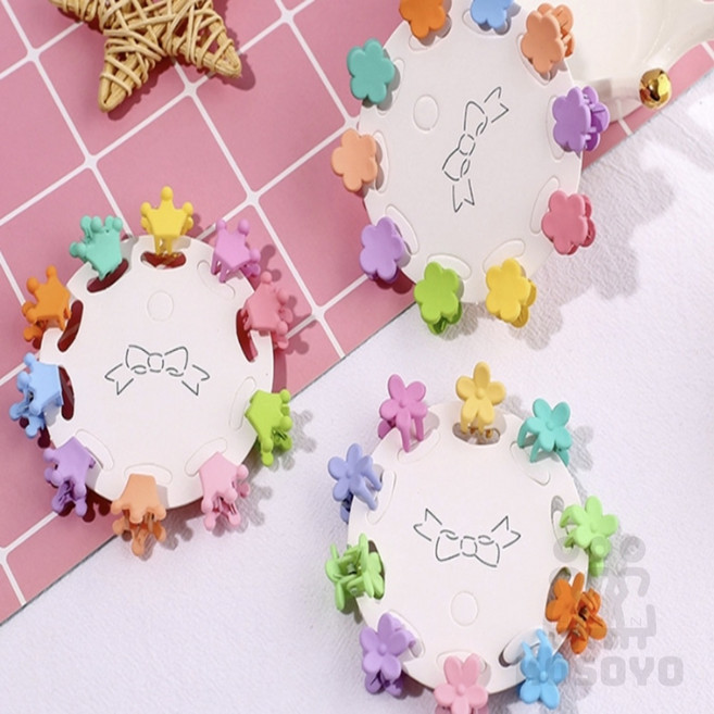 머리핀 10P 아기똑딱핀